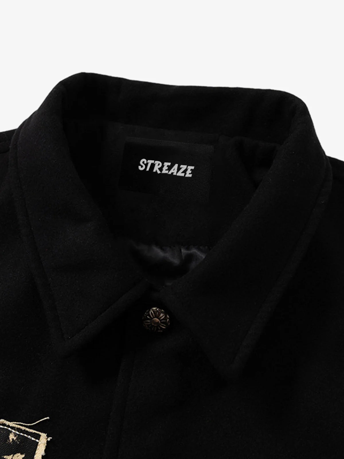 Retro Heavy Design Uçuş Beyzbol Ceketi