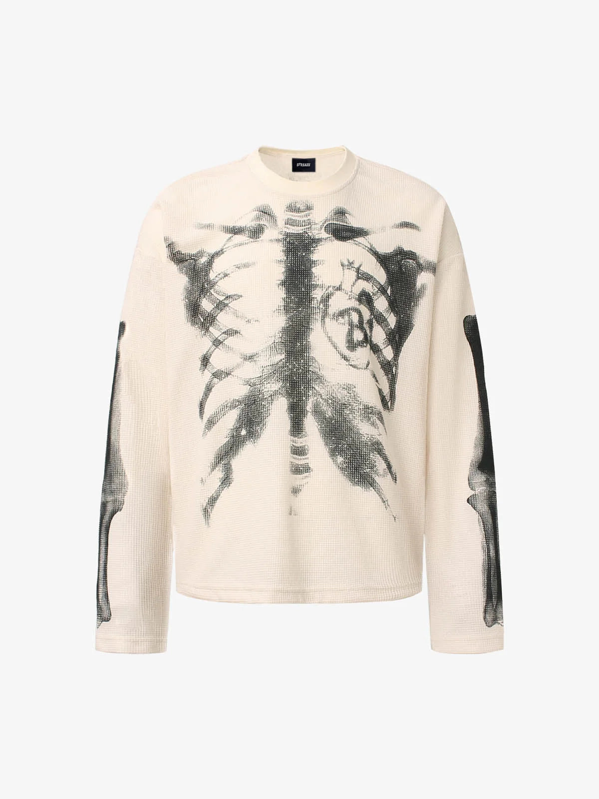 İskelet Desenli T-shirt