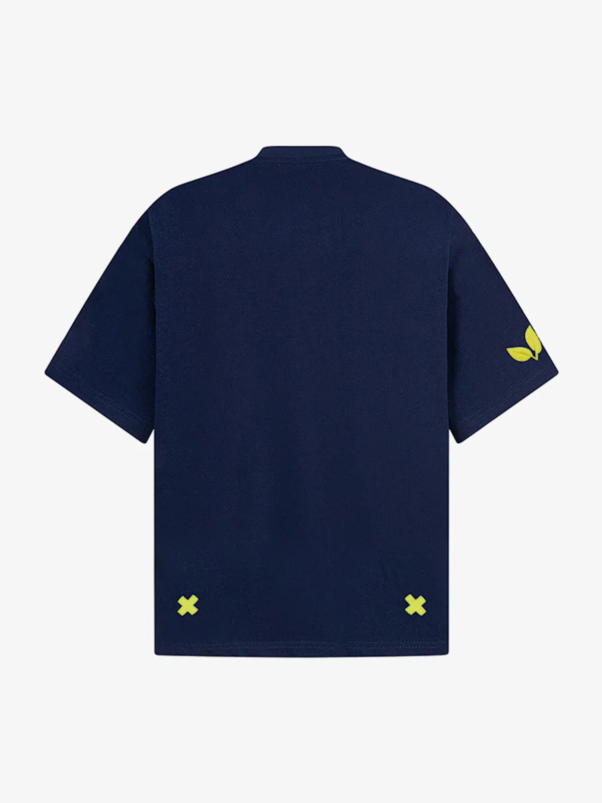 Çiçek Desenli Grafik Baskı T-Shirt