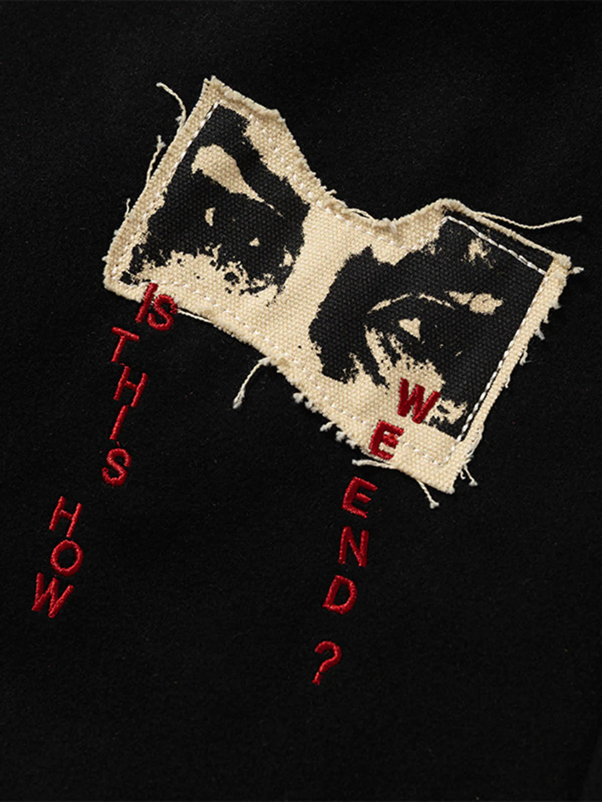 Retro Heavy Design Uçuş Beyzbol Ceketi