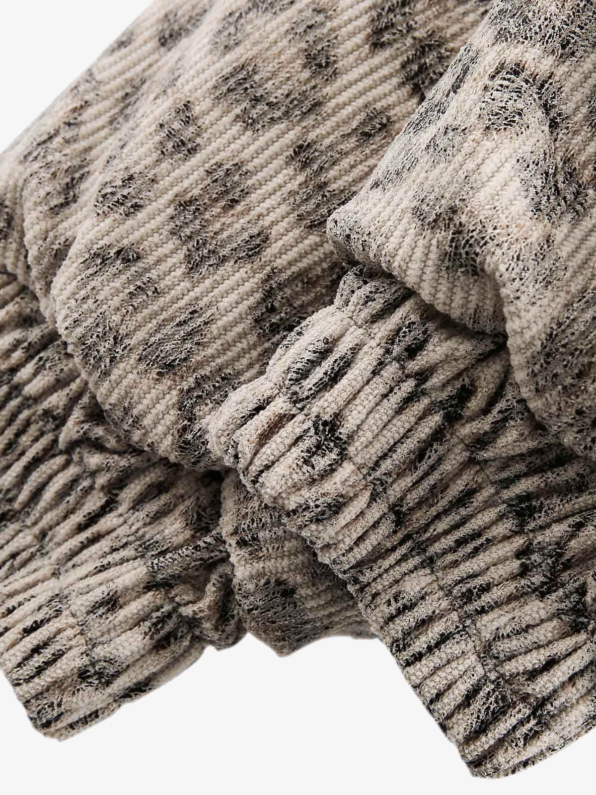 Washed Kürk Kapüşonlu Ceket