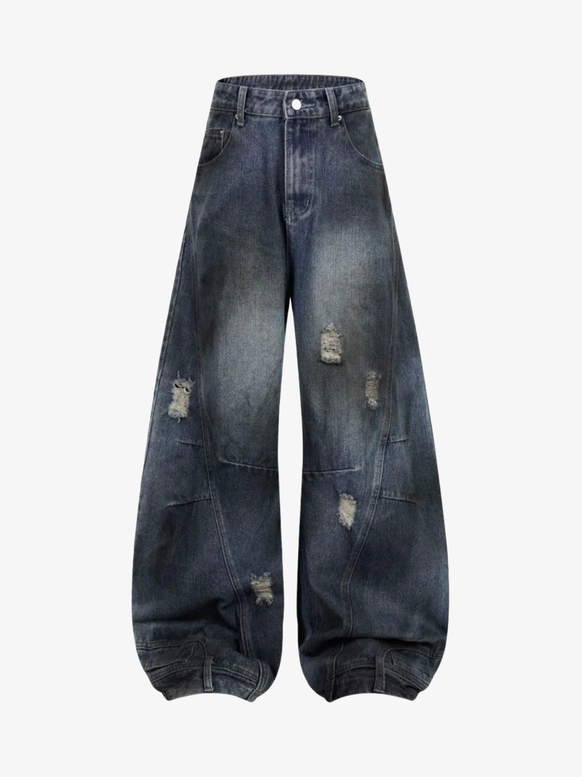 Washed Eskitilmiş Kot Pantolon