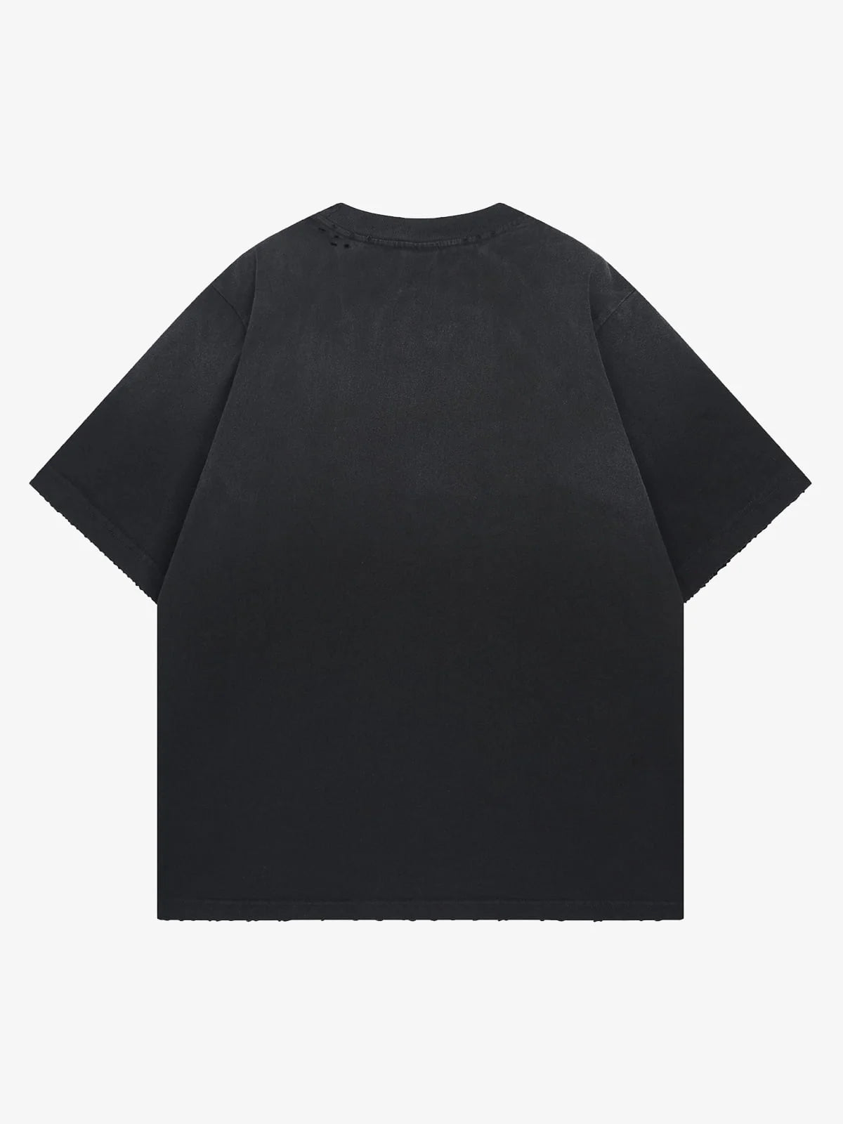 Yıpranmış Dijital Baskı T-shirt