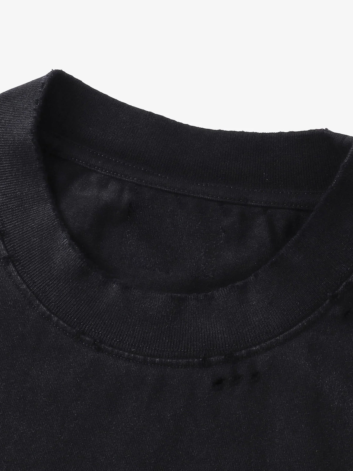 Yıpranmış Dijital Baskı T-shirt