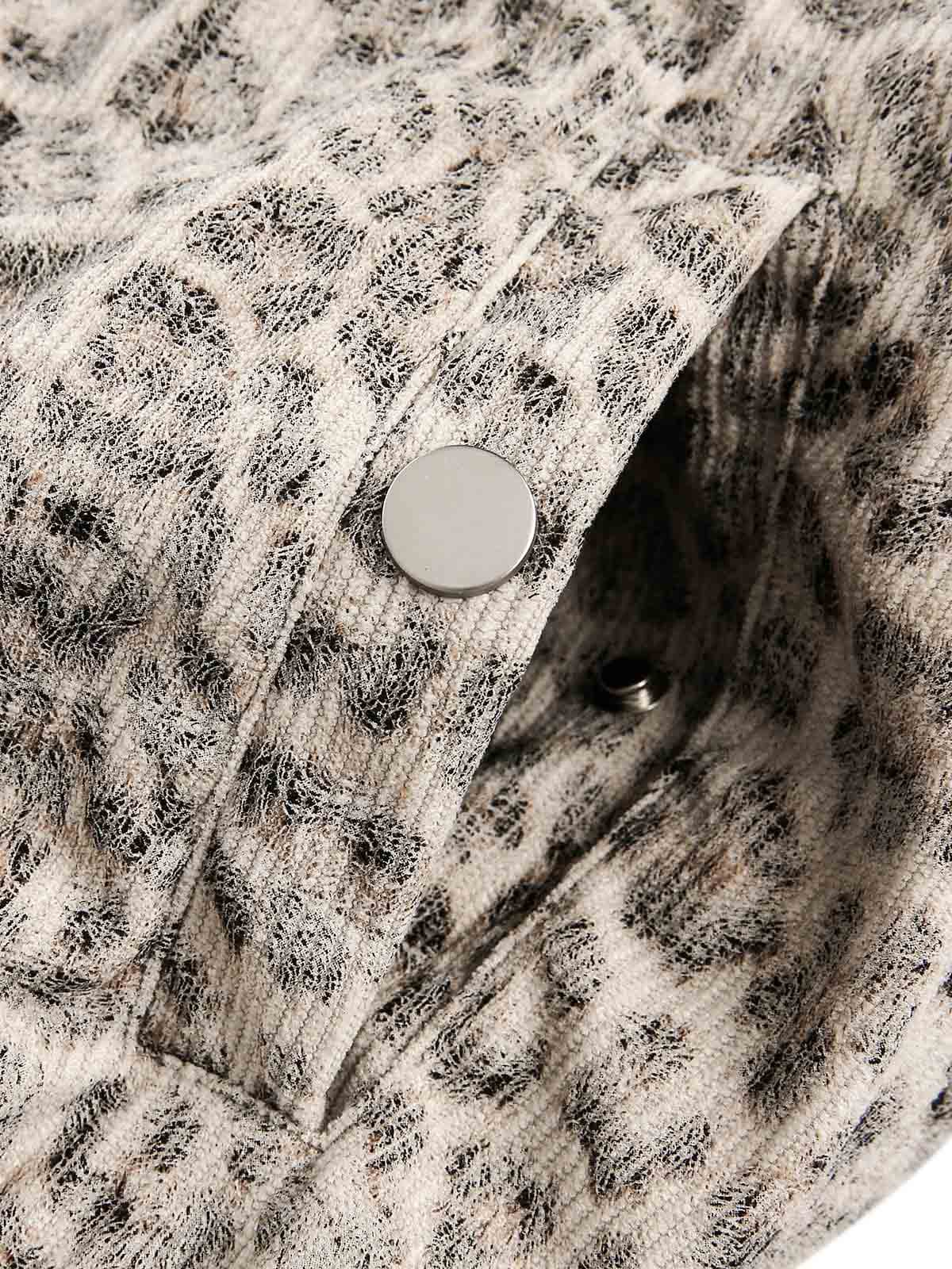 Washed Kürk Kapüşonlu Ceket