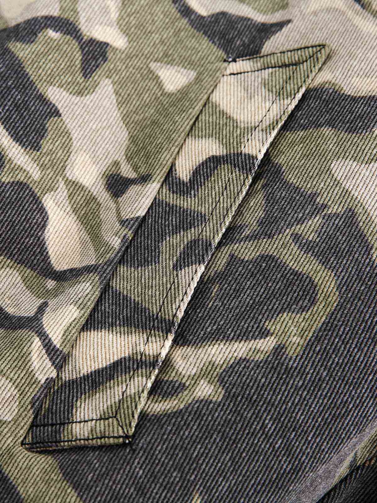 Washed Kürk Kapüşonlu Ceket